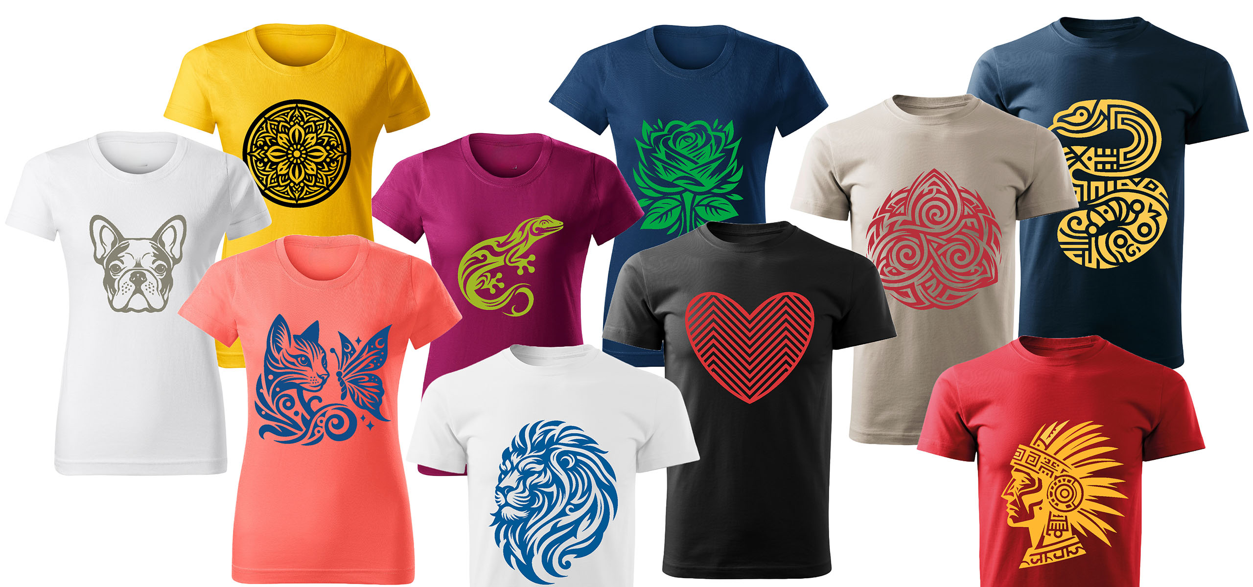 T-Shirts individuell bedrucken